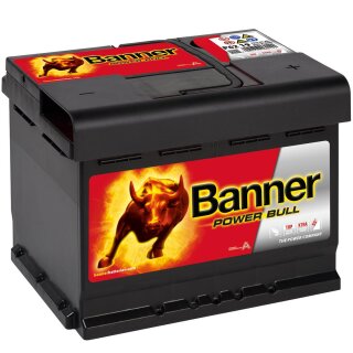 Banner Power Bull P62 19 Autobatterie 62Ah 12V
