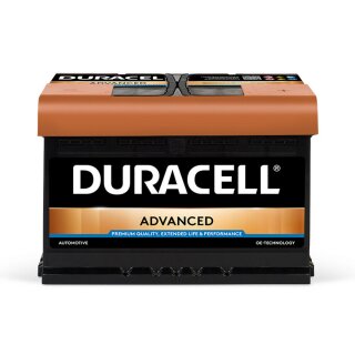 Duracell Advanced DA 72 Autobatterie 72Ah 12V, 106,90 €
