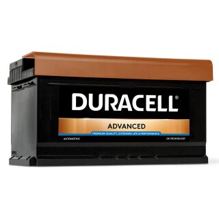 Duracell Advanced DA 80 Autobatterie 80Ah 12V