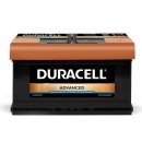 Duracell DA 80 Advanced Autobatterie 80Ah 12V