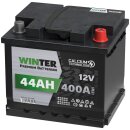 WINTER Premium Autobatterie 44Ah 12V