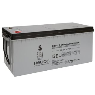SIGA Helios Gel Batterie 230AH 12V