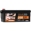 EXAKT Solar DCS Solarbatterie 200Ah 12V